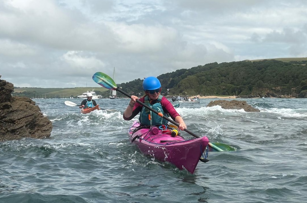 “Because when women paddle, the club grows stronger”